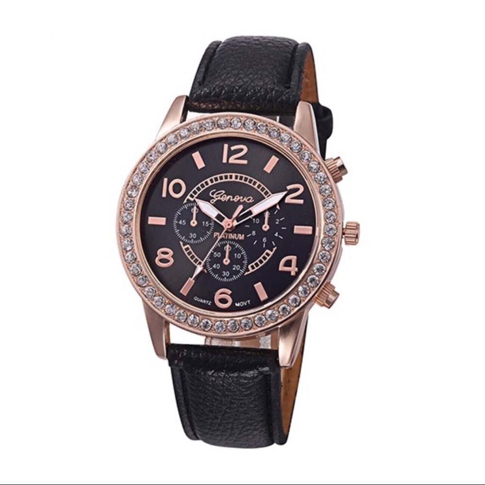 Fashion black watch